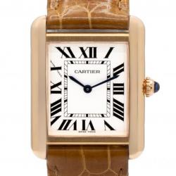 Cartier Tank Solo 31x24.4 W5200024 18KT Rose Gold Watch